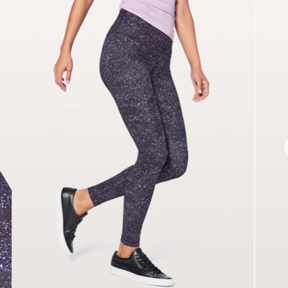 lululemon athletica Pants - Lululemon Wunder Under Hi-Rise Tight 28" Crystalline Multi